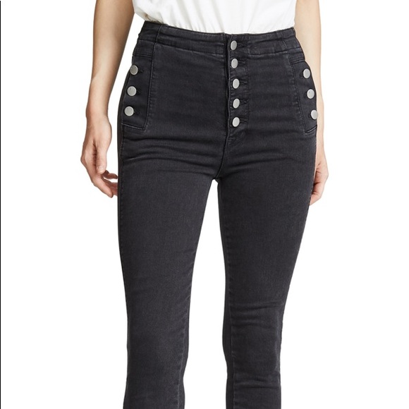 J BRAND NATASHA HIGH-RISE BELLATRIX DESTRUCT SZ 30 - Picture 8 of 14